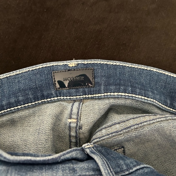 Mother Denim The Stunner Ankle Frey in Field of Dreams - Picture 7 of 12